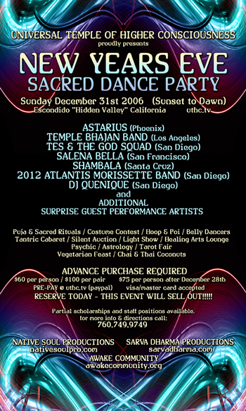 NYE: Sacred Dance Party